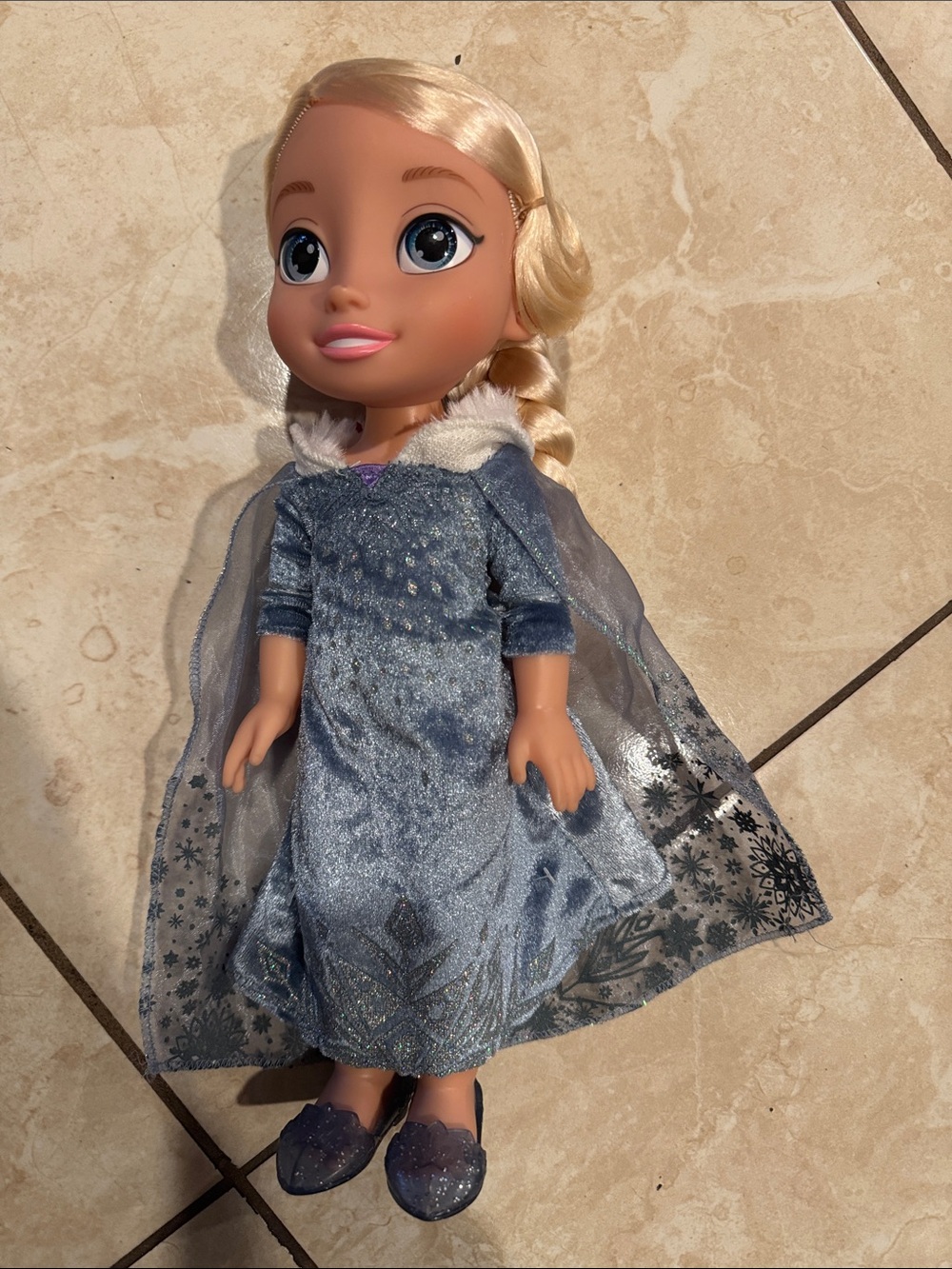 Disney Elsa Sparkle Gown Doll in Light Blue and Blonde